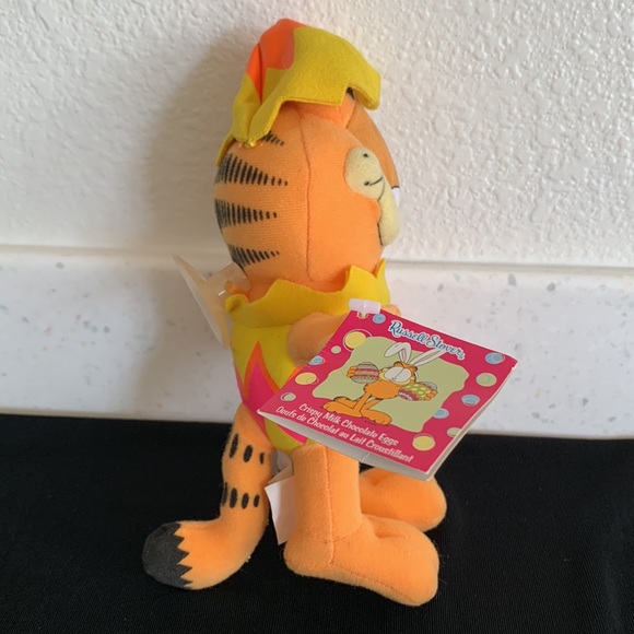 Vintage Russell Stover Garfield Easter Egg Plush Toy NWT - Picture 8 of 16